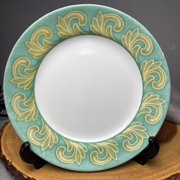 Corelle Palazzo Plumes Luncheon Salad Plates 8.5" - Picture 10 of 11